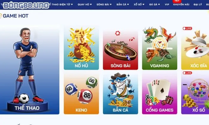 Sân chơi cá cược đẳng cấp tại Bong88